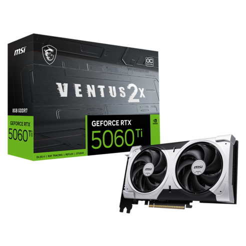 MSI 지포스 RTX 5060 Ti 벤투스 2X OC 플러스 D7 8GB