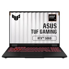 에이수스 2025 TUF 게이밍 노트북 A16 라이젠7 260 지포스 RTX 5060
