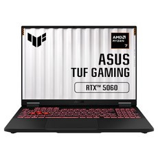 에이수스 2025 TUF 게이밍 노트북 A16 라이젠7 260 지포스 RTX 5060