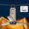 Keebright 3in1감성 캠핑랜턴 3000mAh 숫자표시 IP65방수 접이식 무드등 차박 비상조명