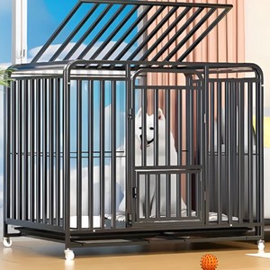 대형견 철장 케이지 대형견집 골든리트리버 사모예드 Big Dogs Metal Crate Cage 동물병원, 1개