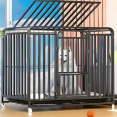 대형견 철장 케이지 대형견집 골든리트리버 사모예드 Big Dogs Metal Crate Cage 동물병원, 1개